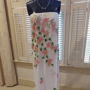 Beach/Pool Bandeau Coverup Handmade Size Small